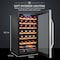 Ivation 28-Bottle Compressor Freestanding Wine Cooler Refrigerator - Stainless Steel IVFWCC281WSS - alternate 6
